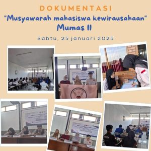 Musyawarah Mahasiswa Program Studi S1 - Kewirausahaan