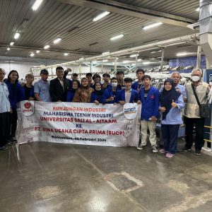 Kunjungan Lapangan PT. BUCP Prodi S1 Teknik Industri - 1